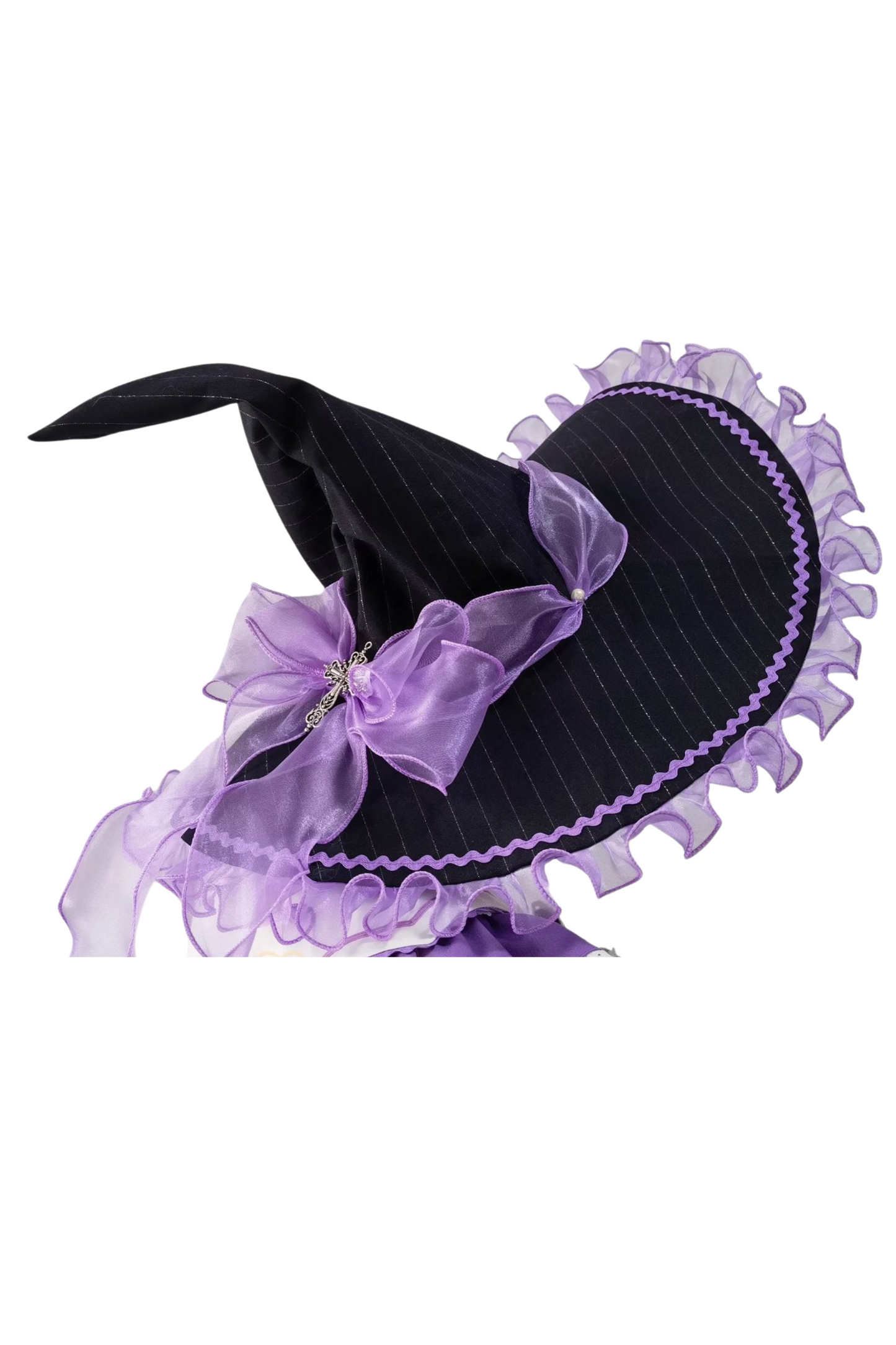 Magic doll feel-gothic skirt + magic hat + pumpkin pants + doll shirt