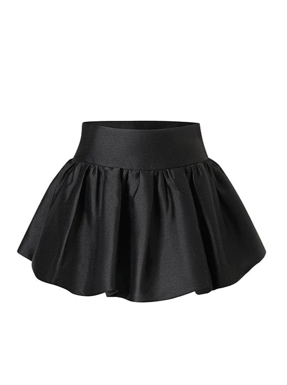 블랙 골드 향기 슈트 웨스트 슬림 재킷 + 하이 엔드 밥 스커트