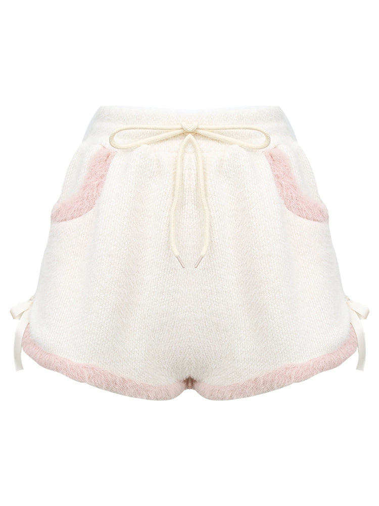 Rabbit Bore Over Tops + Milky Short Pants