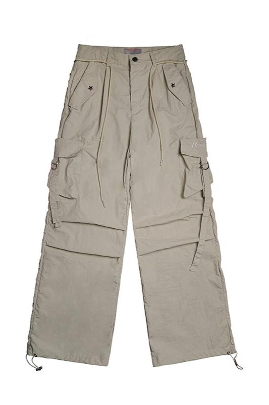 3D Pocket Pink Cargo Pants