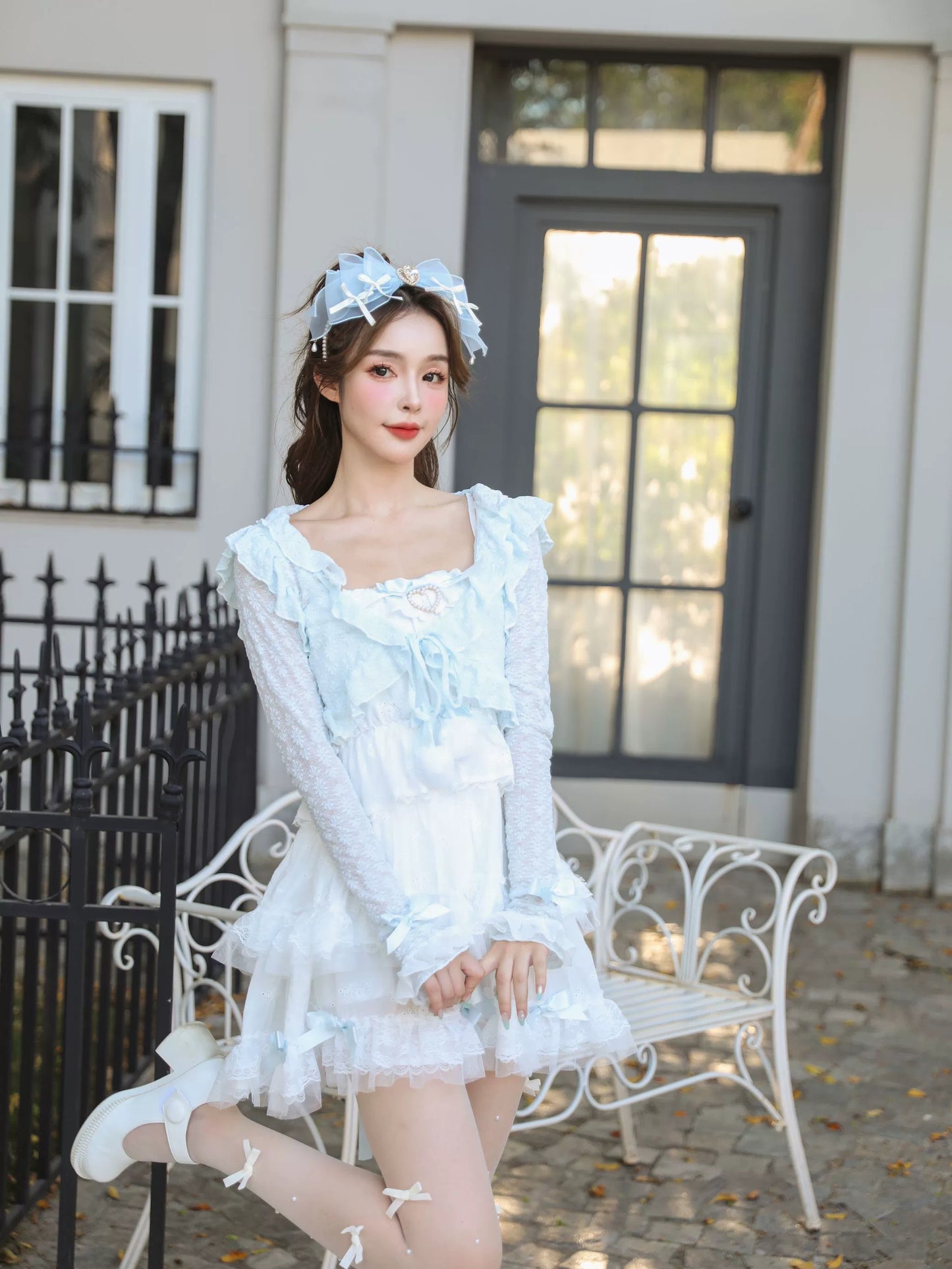 Sweet Blue Summer Cardigan