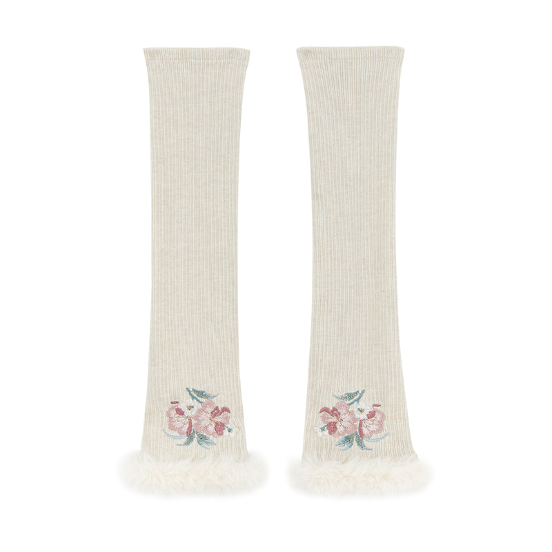 Pink Brocade Suede China Dress Set-Up