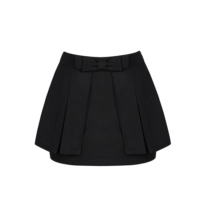 Double Bow College Skirt
