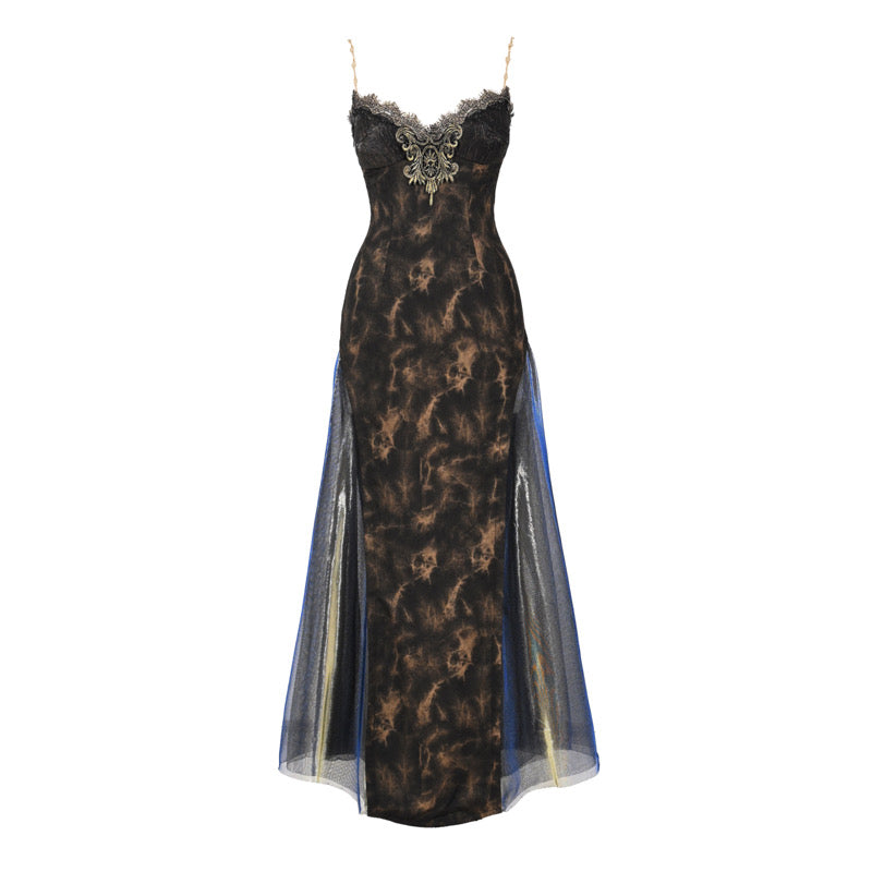 【予約商品】ヨーロピアンスリムスイングスリップドレス