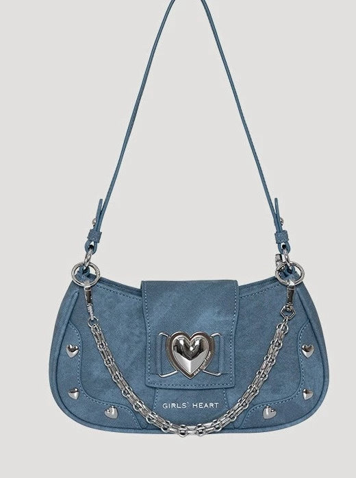 Galaxy Girl Retro Denim Bag