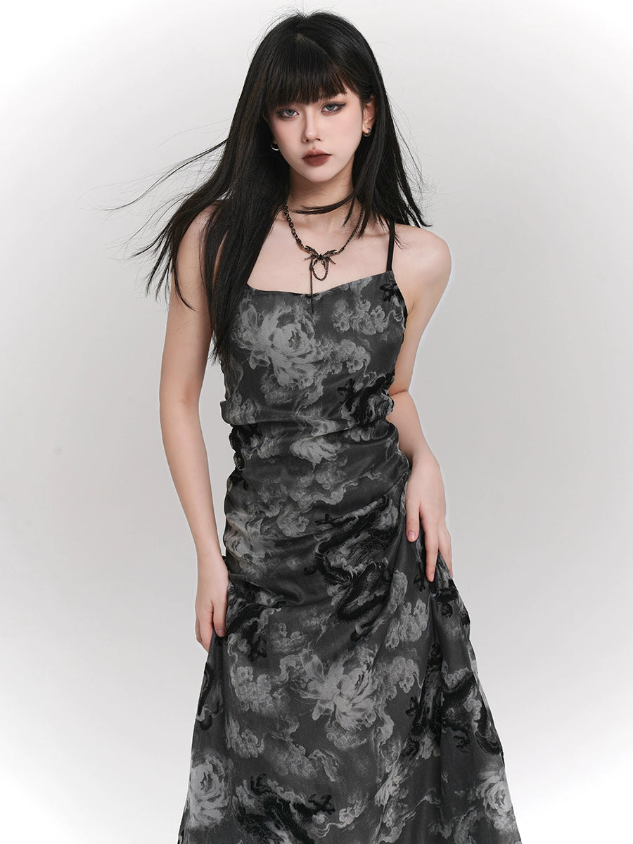 鬼妹原创新中式女装,穿出民族风的连衣裙,别致独特的小众设计