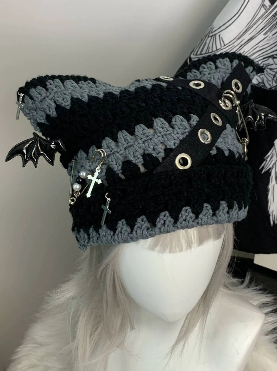 Border Gangster Subculture Cat Punk Knit