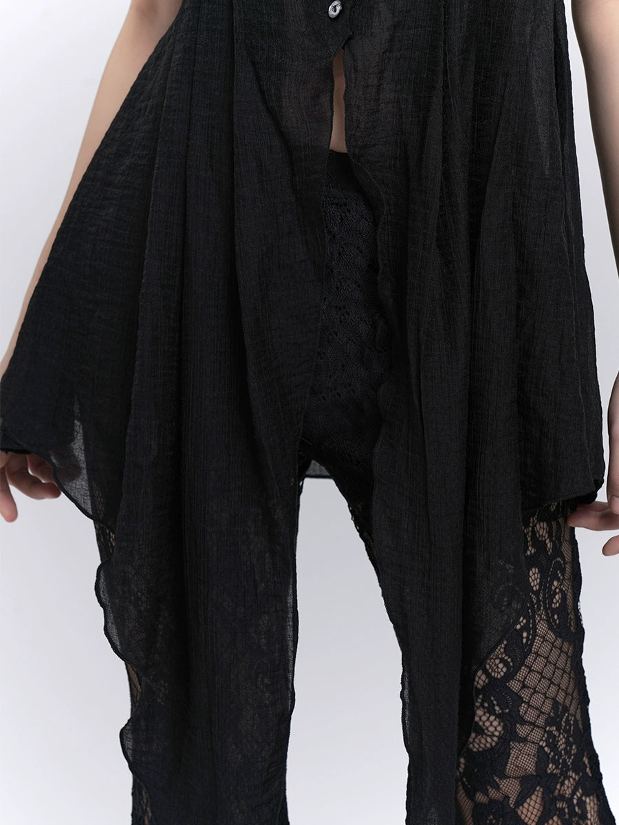 Ghost Girl Summer Unique Sleeveless Top