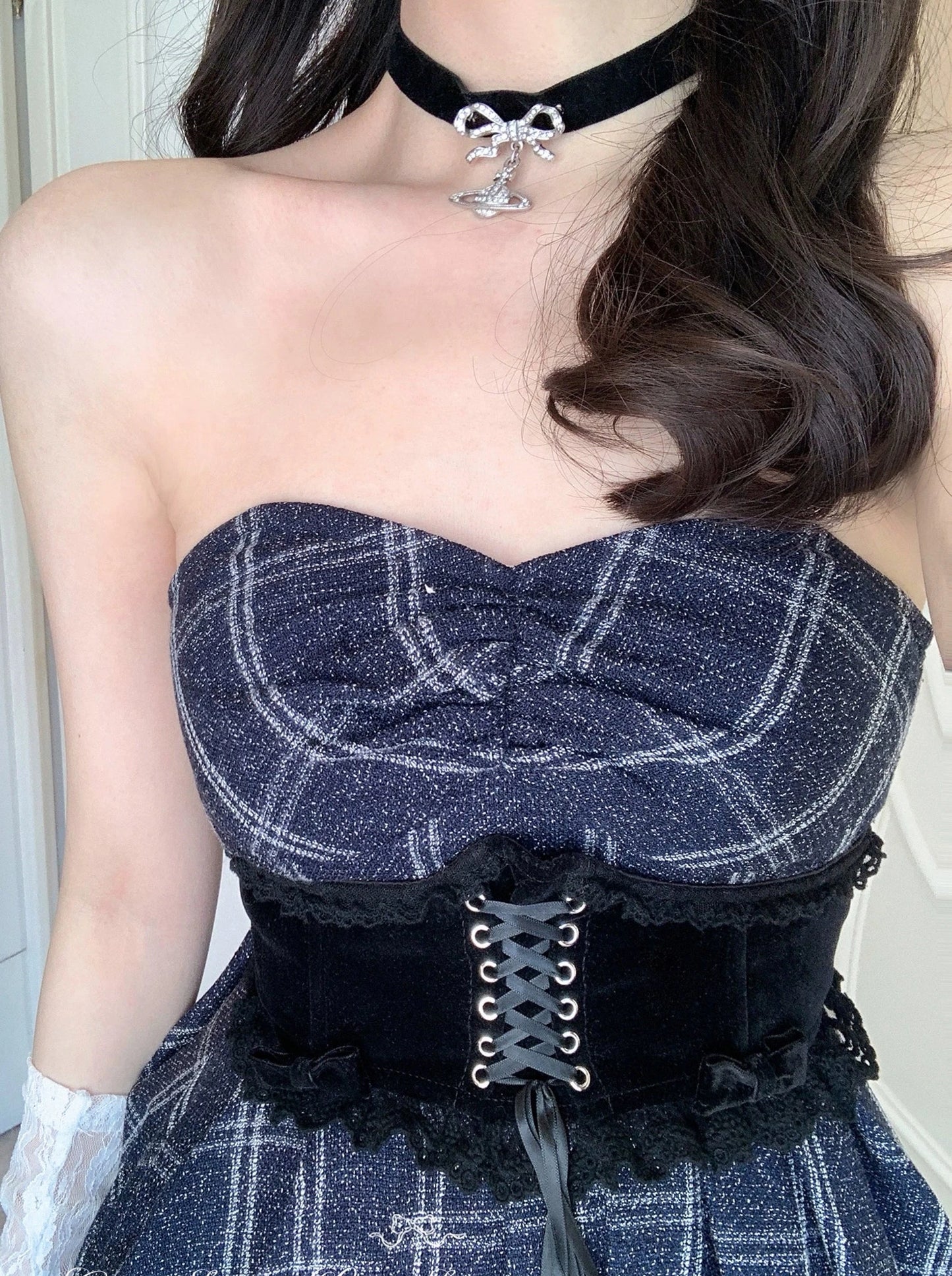 チェックアイドルワンピース