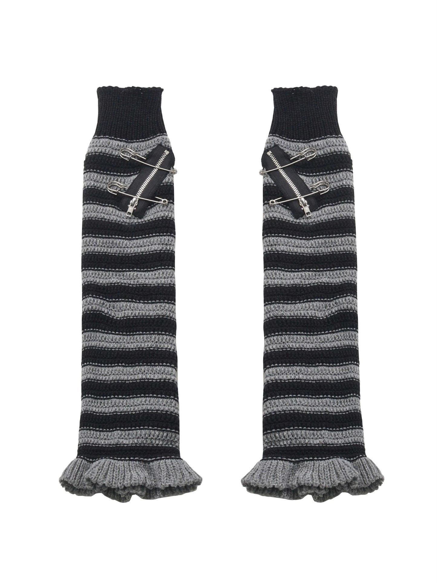 ハイドバタフライサマーニットプリントショートプルオーバー+パンクイレギュラーチュールスカート