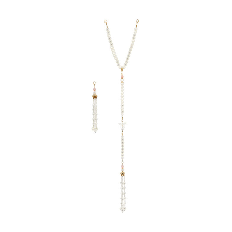 Gemstone Bead Cheongsam Dress