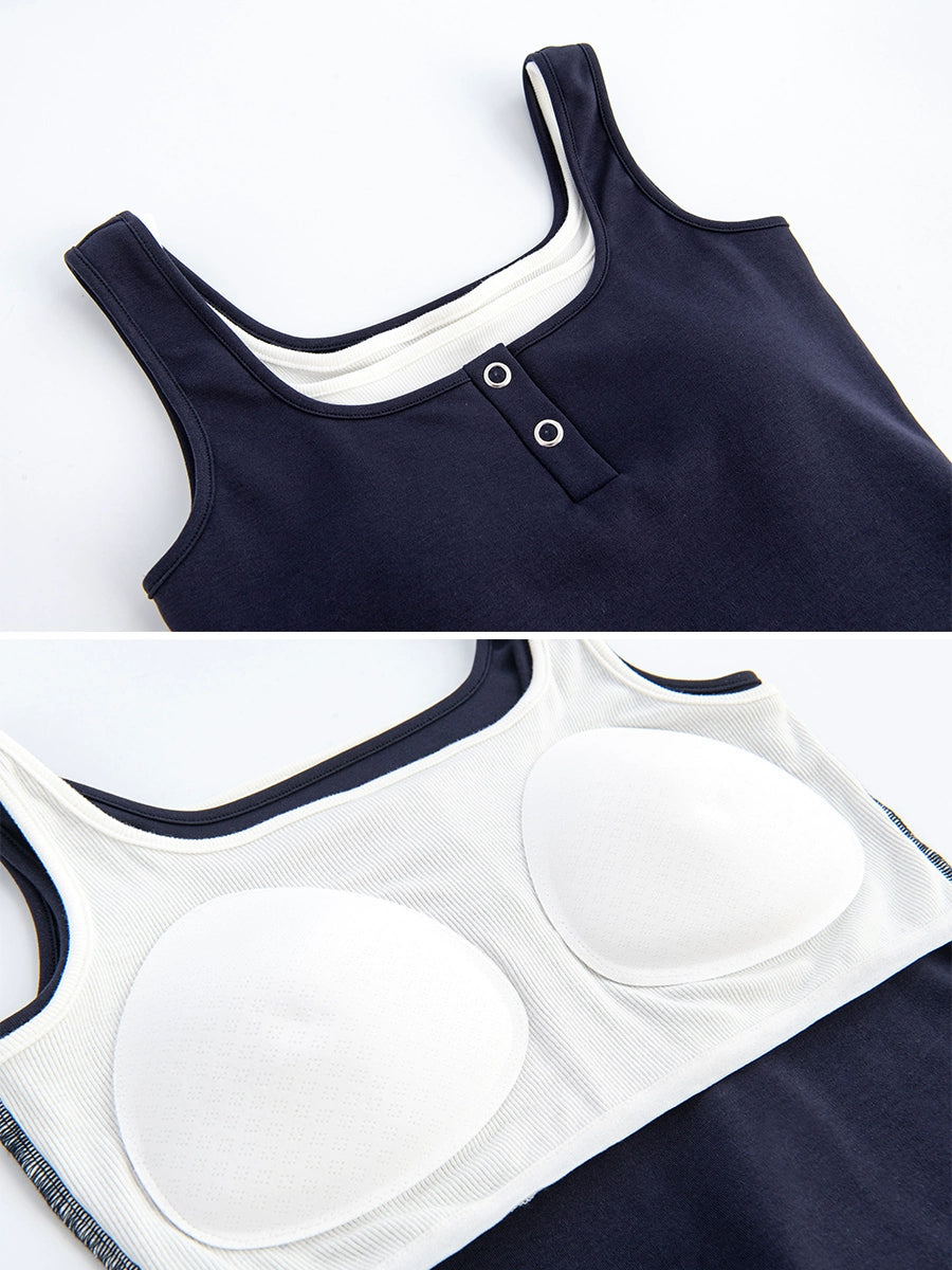 Casual Sports Vest + Shorts + Skirt