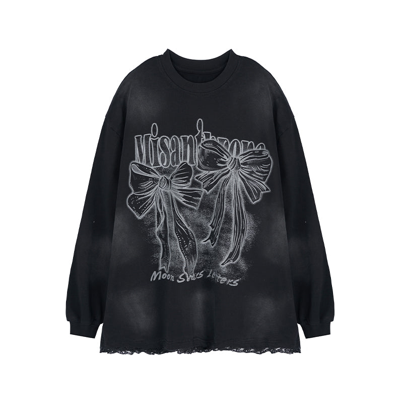 Hand paint bowl race sweatshirt