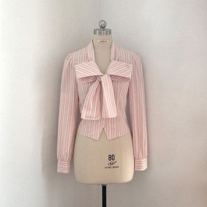 ハナズメビッグボウスイートハートシャツ