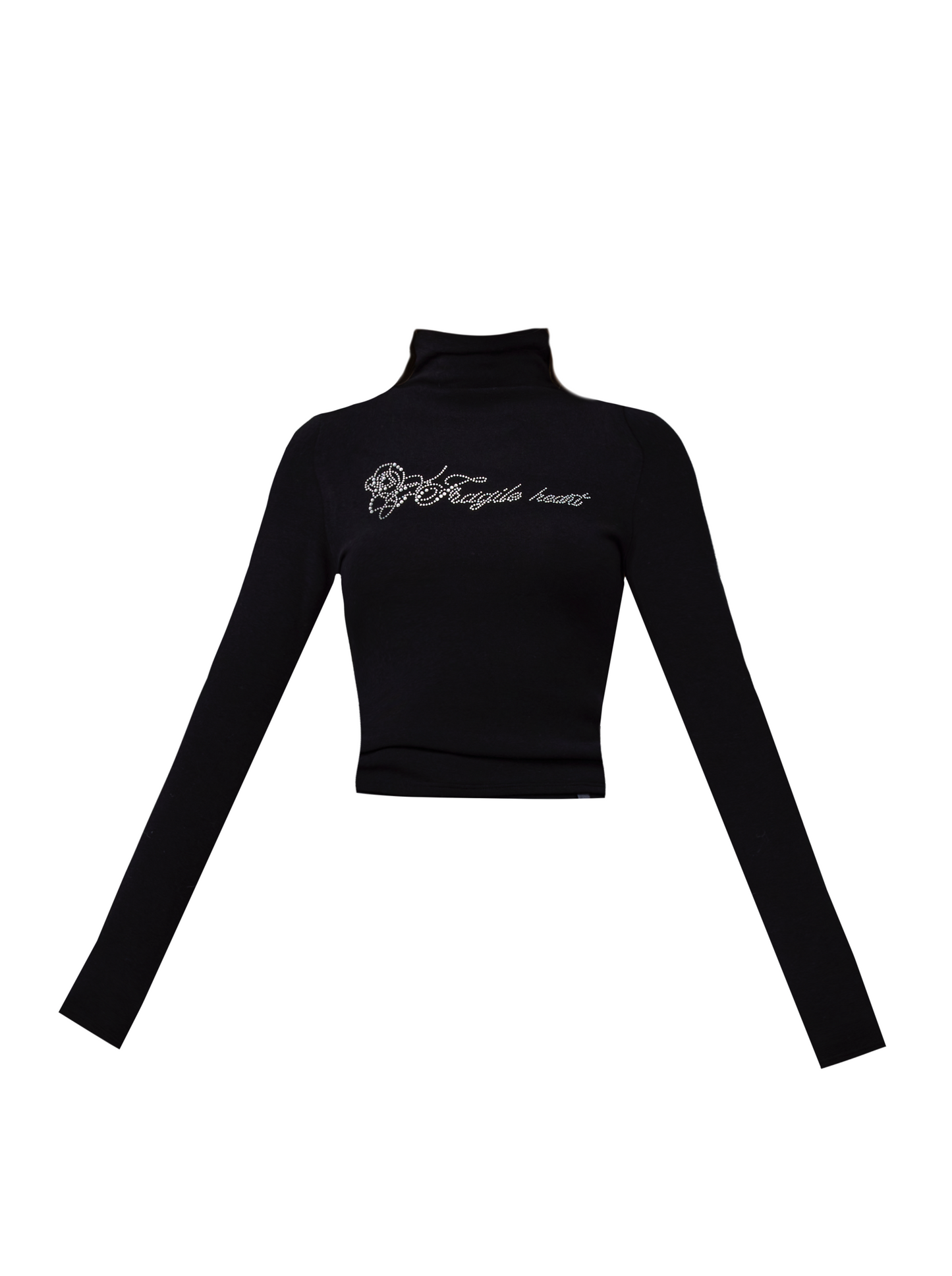 로밍 스택 하트 핏 라인스톤 이너 보틀링 탑스