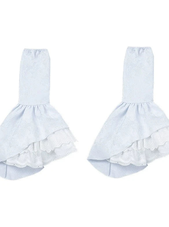 Withpuji 原创设计中华风绣印接袖旗袍lolita春