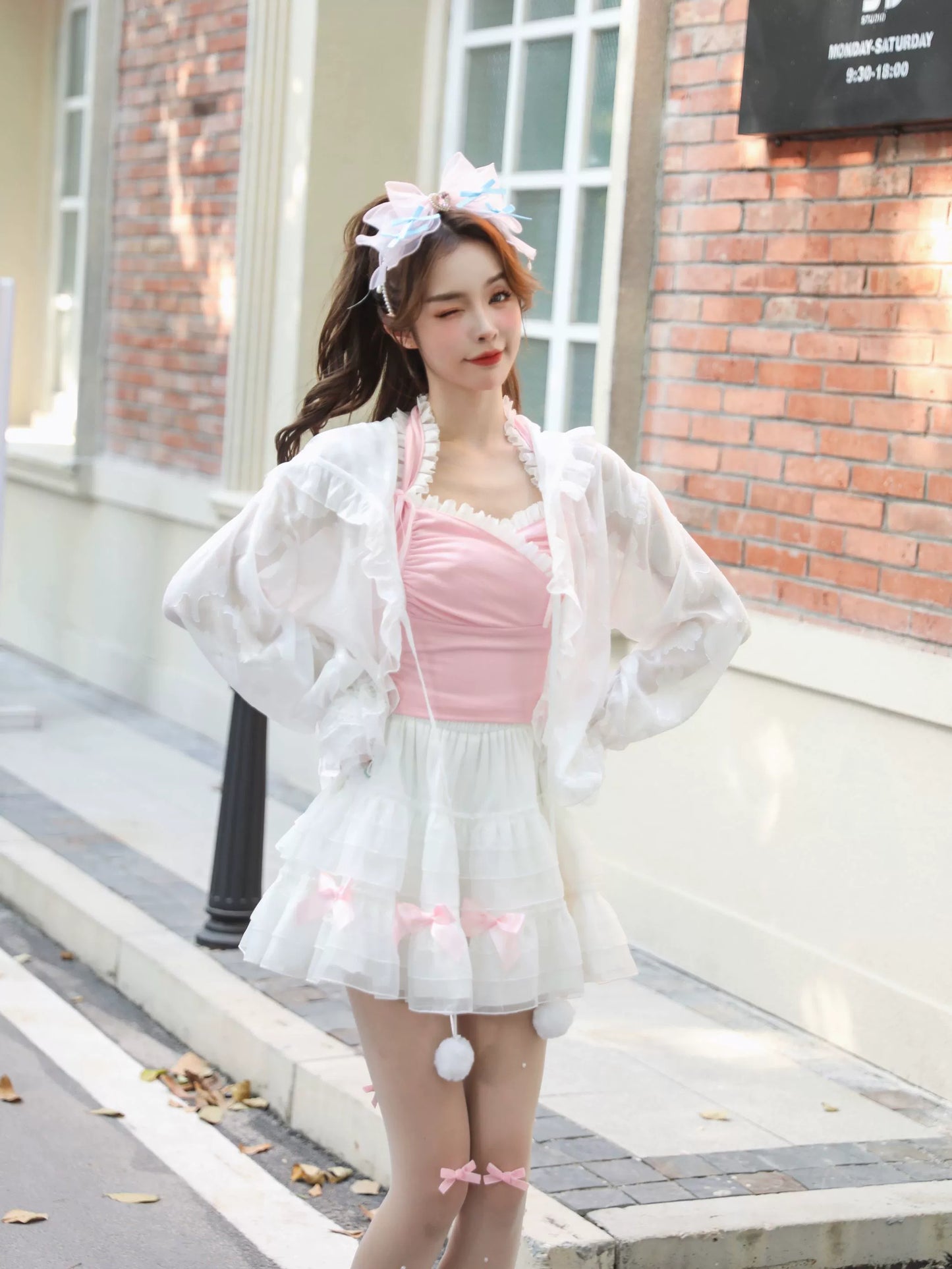 シアーサマーカーディガン