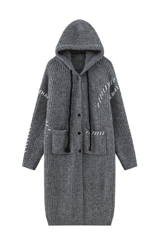 Vintage Wool Food Cardigan Court