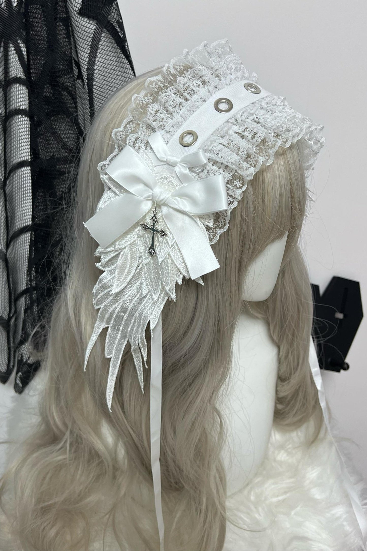 ダークエンジェルウィングヘアバンド