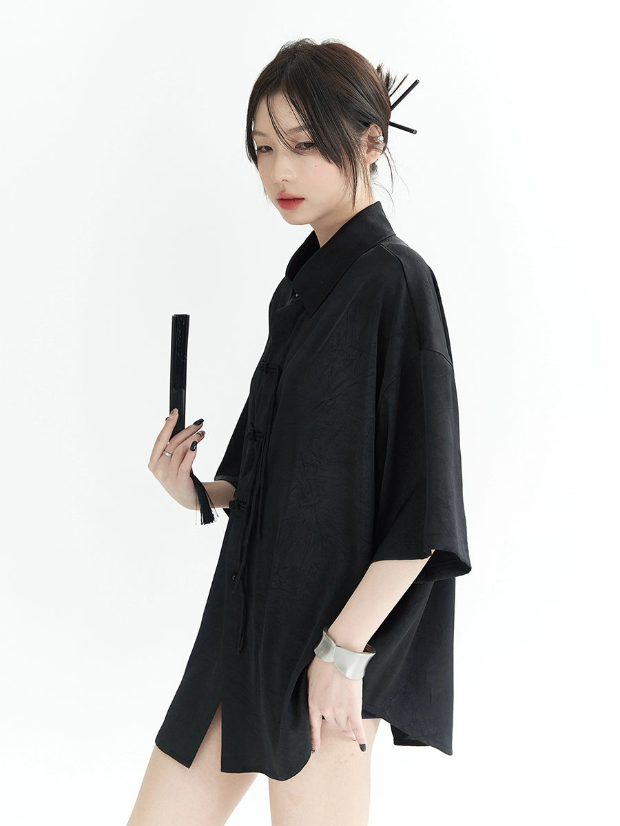 China Mode Design Loose Shirt