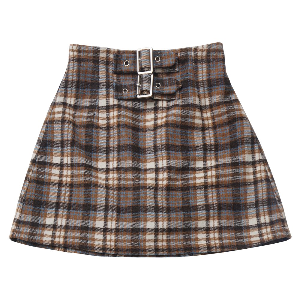 Simple Coffee Sweatshirt and Skirt Setup