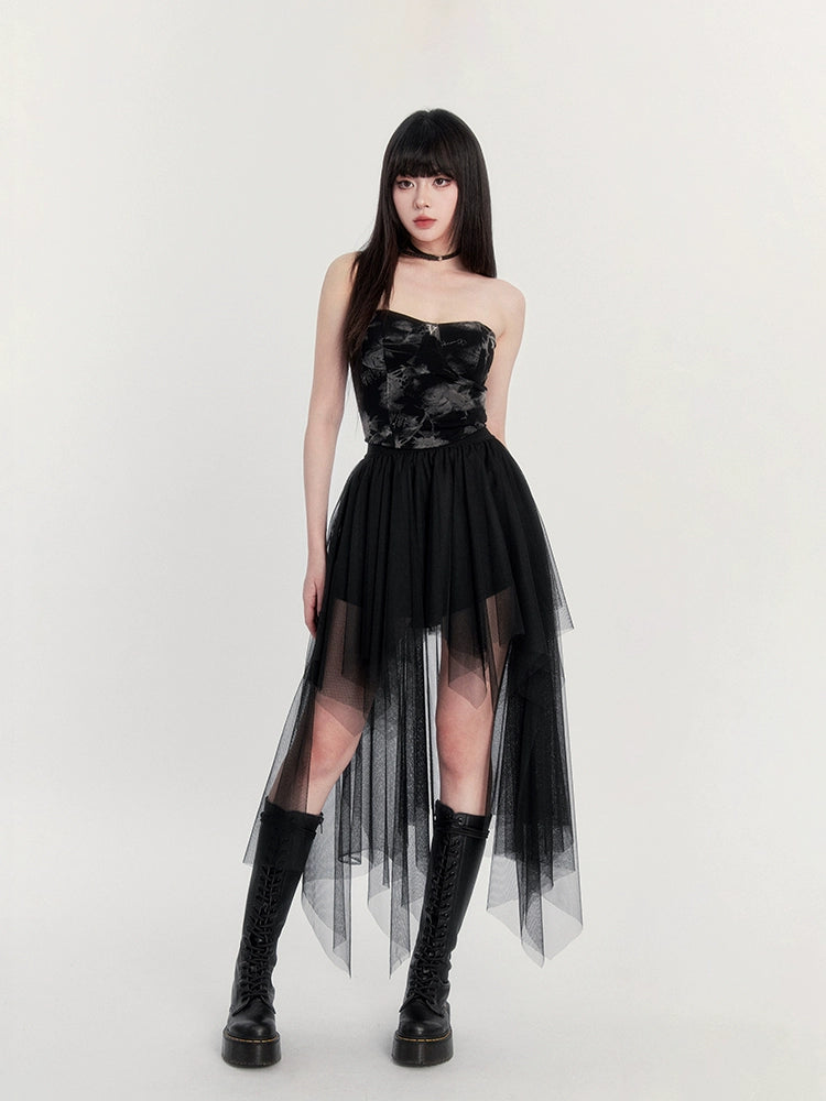 Tea Festival Rose Dark Tops