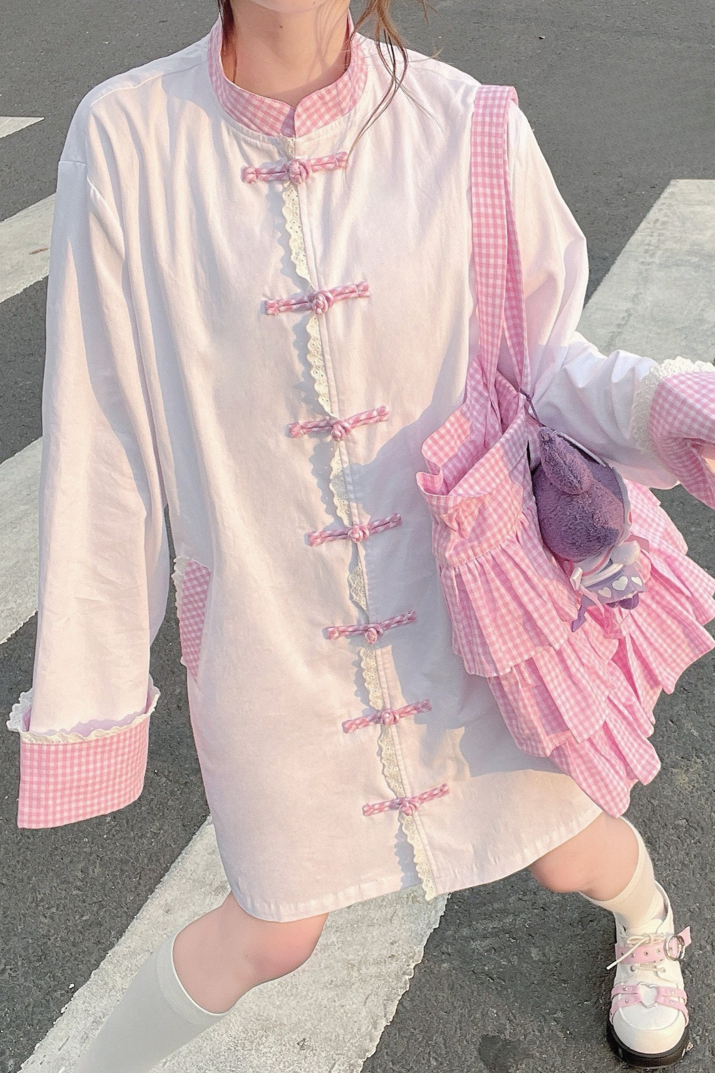 Aqua Lace Lace Subculture Dress