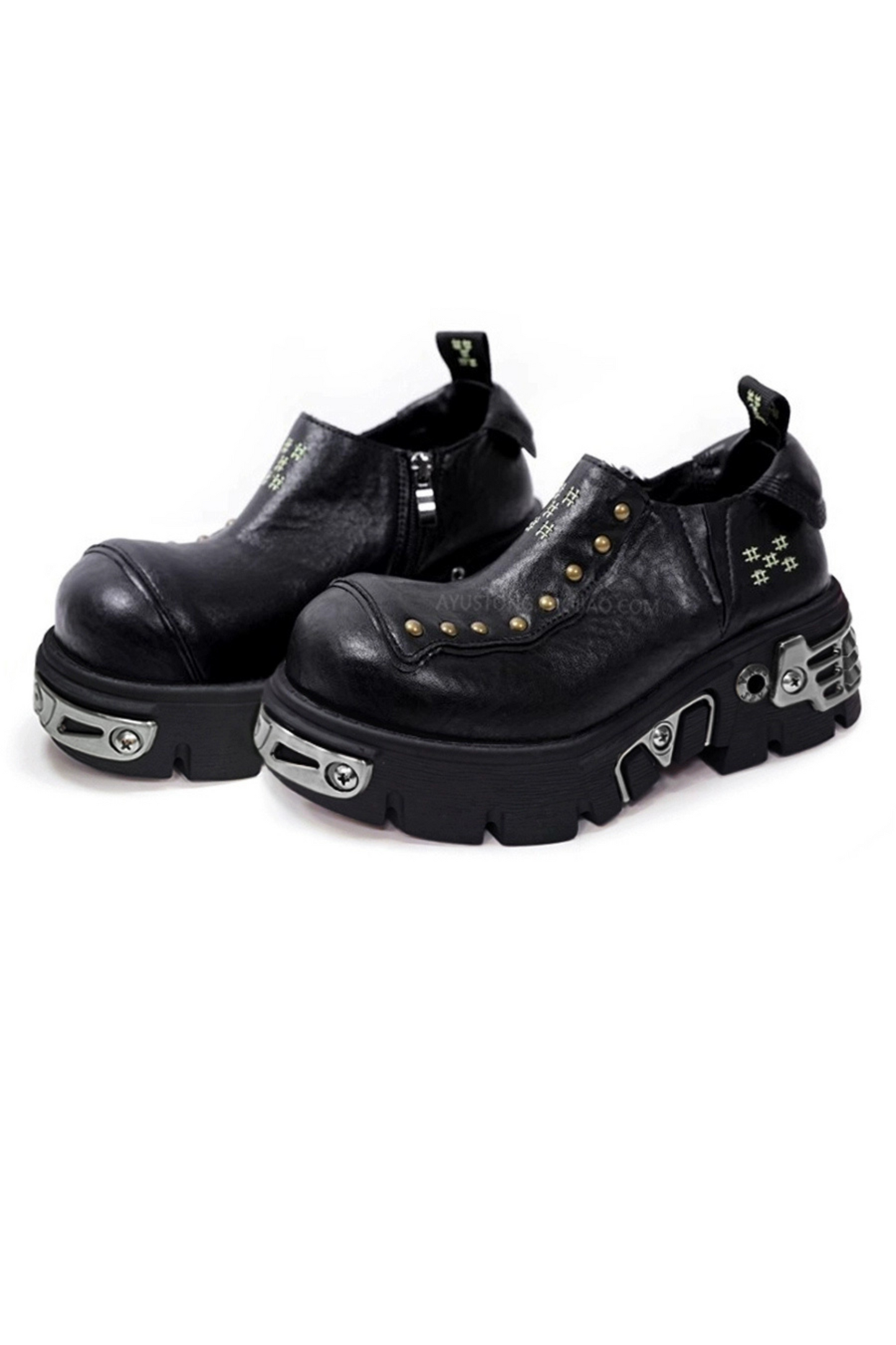Heavy Metal Dark Loafers