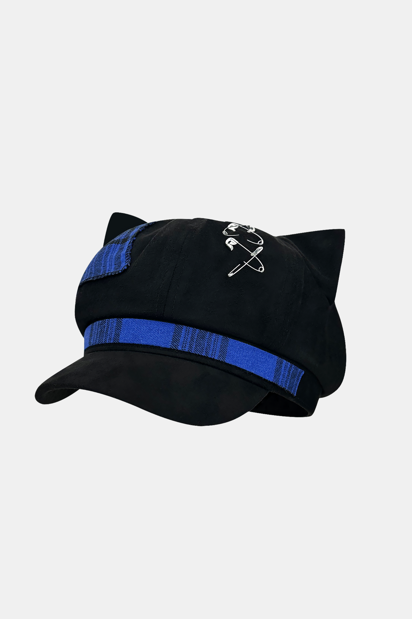 Cat Ear Subculture Check Hat