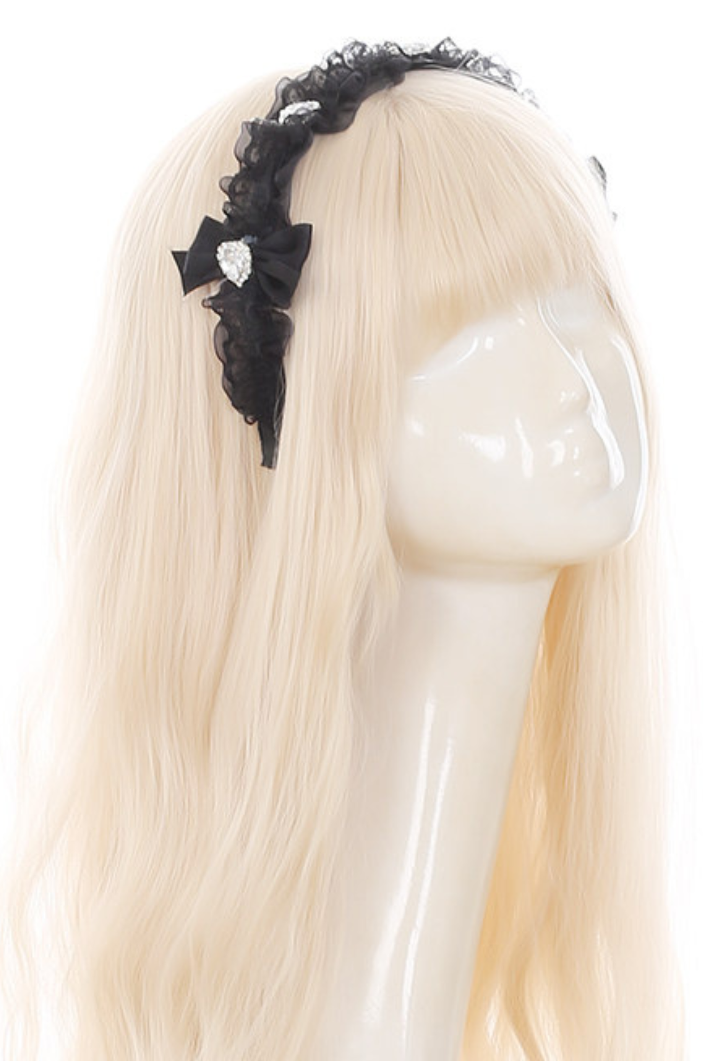 다크 스위트 걸리 체크 원피스 + 머리띠