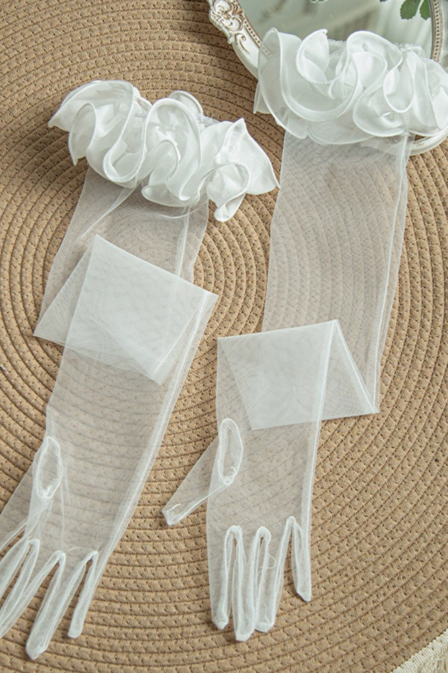 Gothic Twins Lolita Dress + Hand Sleeve + Necklace + Headband + Veil + Corset + Detachable Curtain + Corsage