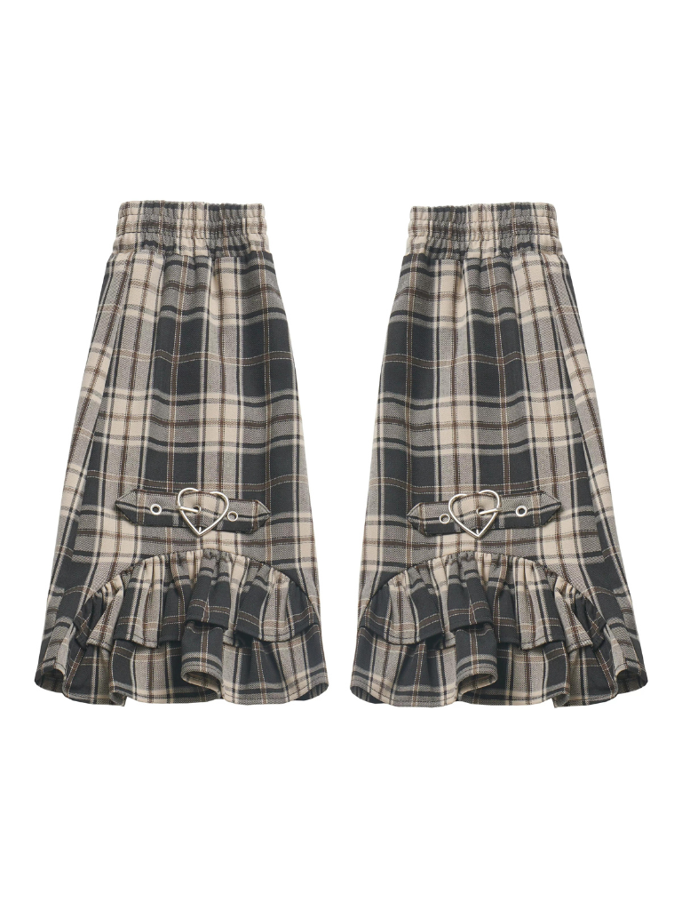 시그널 로딩 선스크린 스트랩 서머 후디 루즈 숏 체크 수트