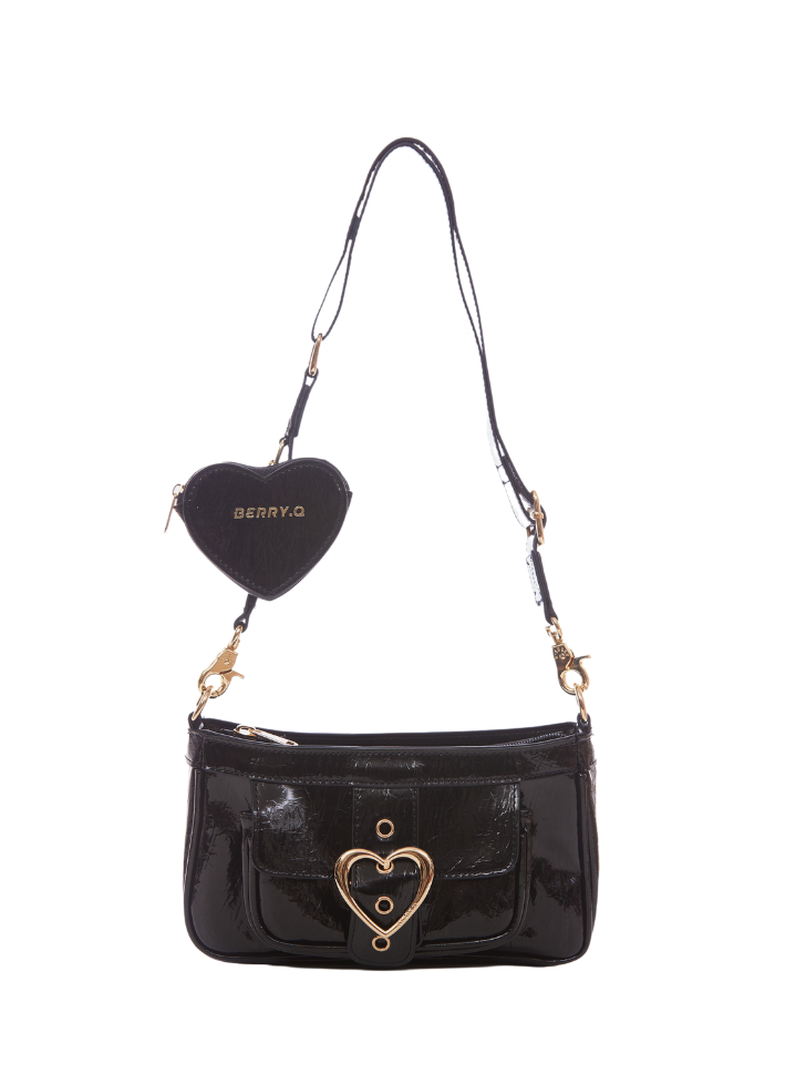 Heartling Belt Wan Shoulder Crocodile Bag