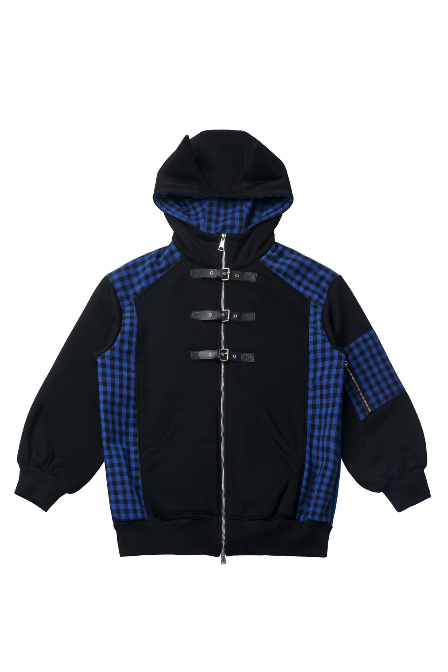 Played patchwork fleece insleted jacket setup