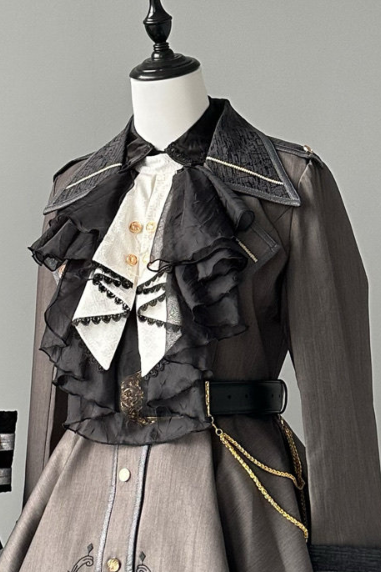 Fantasy Prince Army Coat + Cape + Shirt