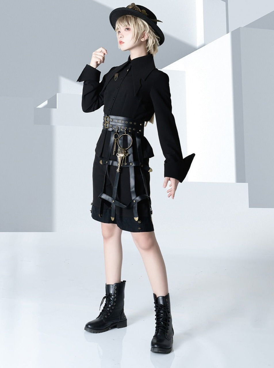 스팀펑크 고딕 다크벨트