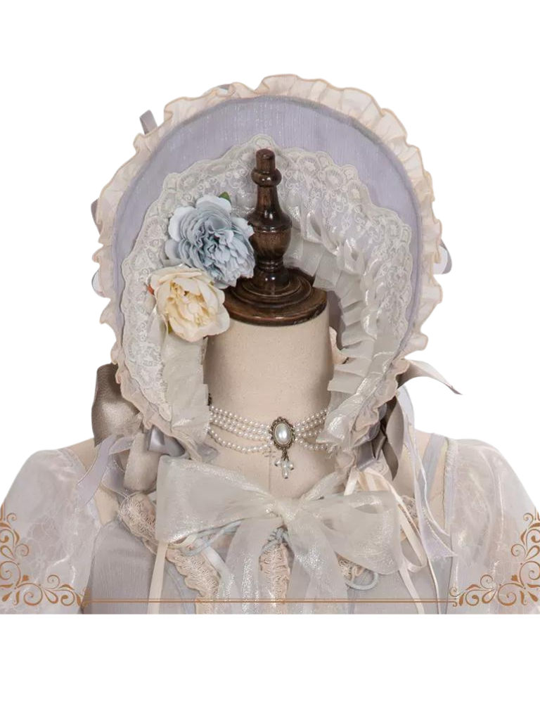 Wedding Rose Girl Retro Tea Party Lolita