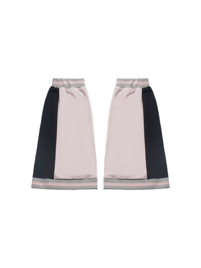 アメリカンレトロスポーツスタイルバスケットボールユニフォームサマーフレッシュトップス+キャミソール+レッグウォーマー+パンツ