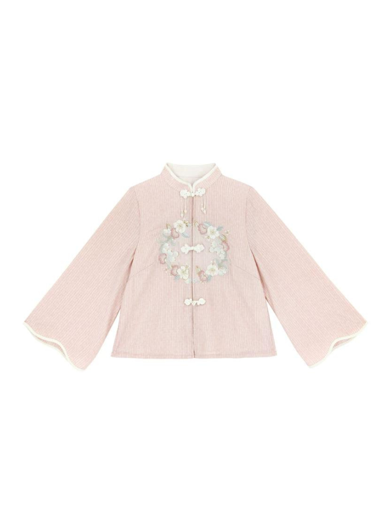 Spring China Top + Long Skirt