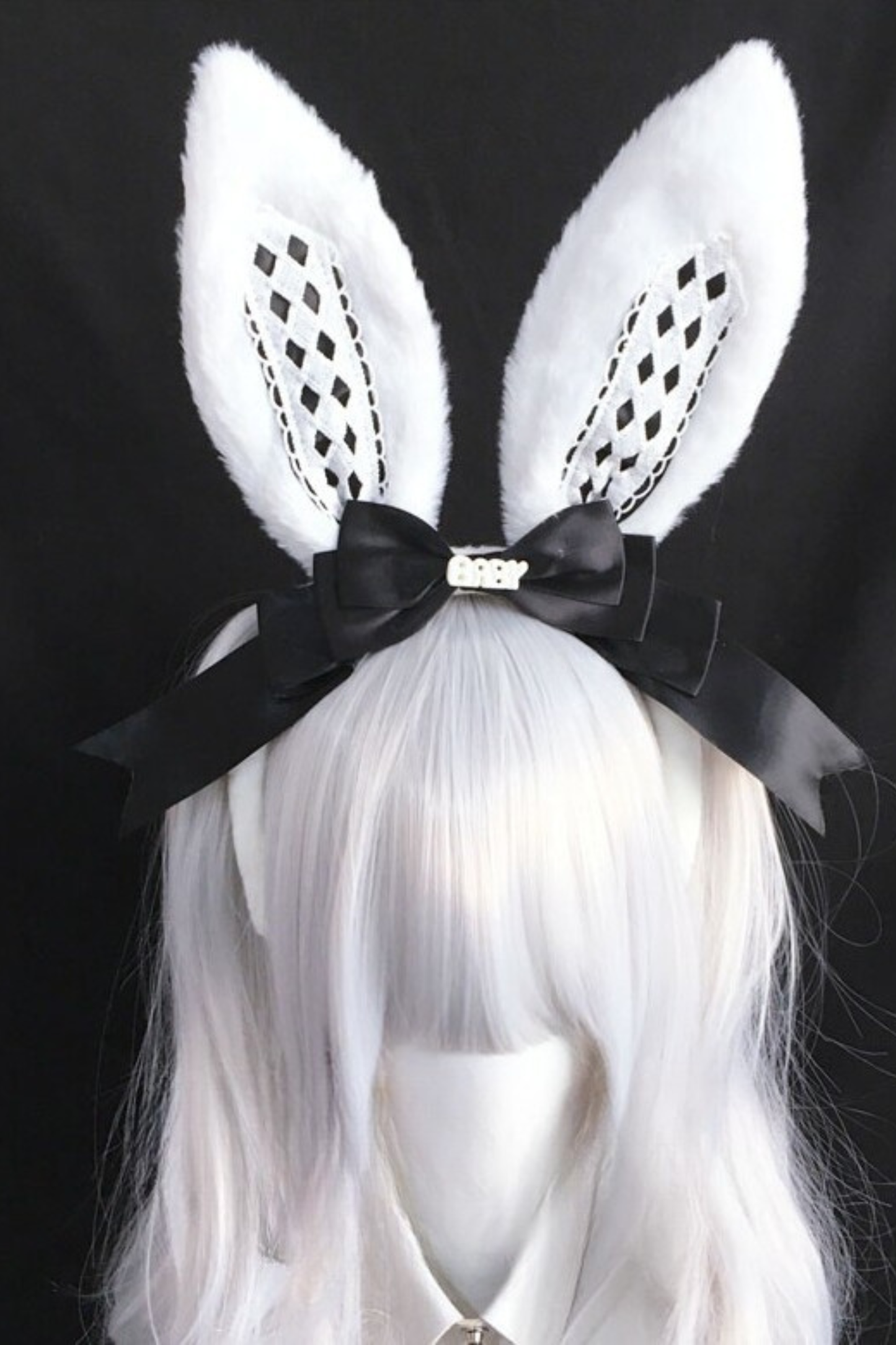 アリスバニーイヤーリボンヘッドバンド