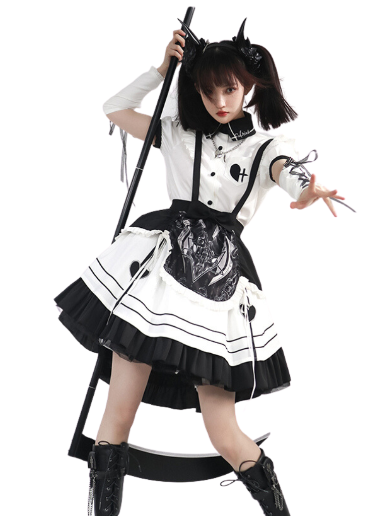 English Maid Lolita Dress Set-Up – Belchic