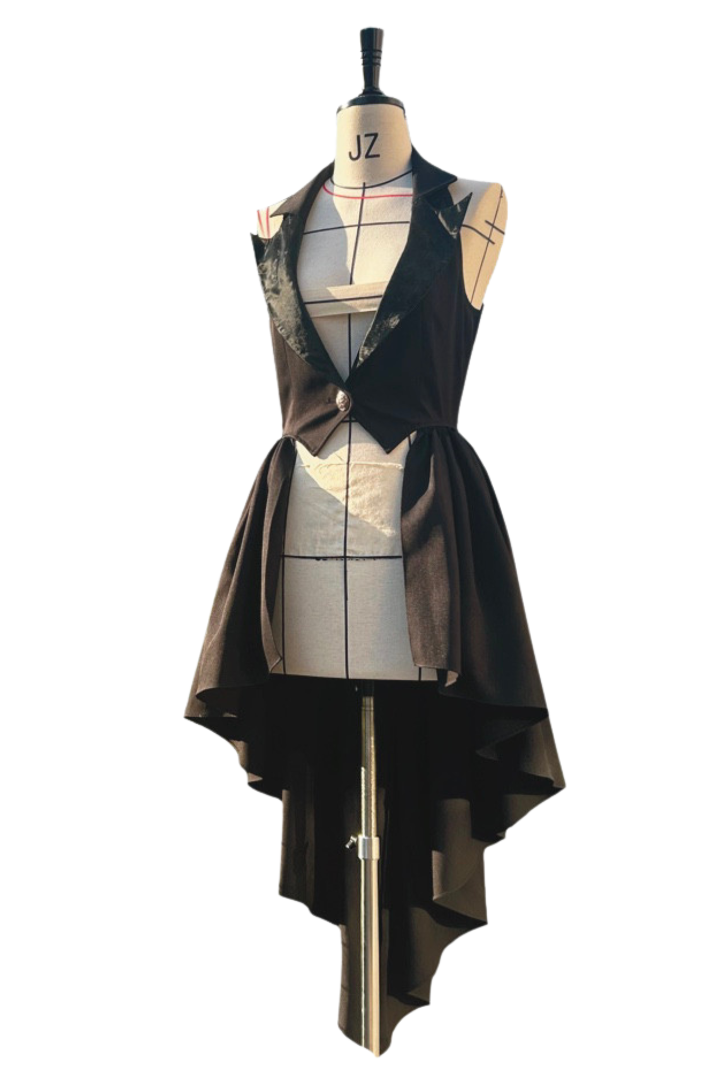 Gothic Lolita Prince Shirt + Skirt + Long Vest