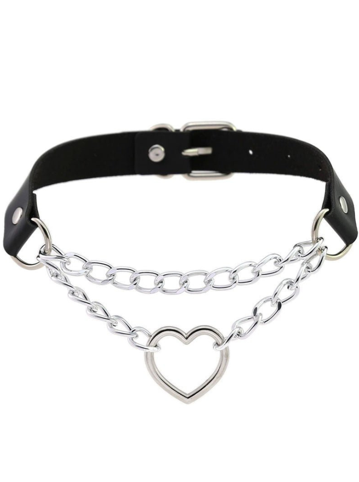 Heart motif Design Choker TYPEA/B/C/D