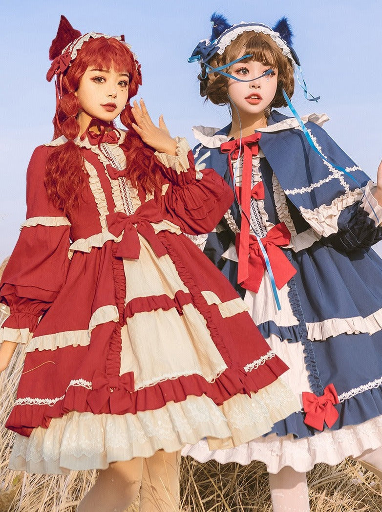 Frilly lolita dress hotsell