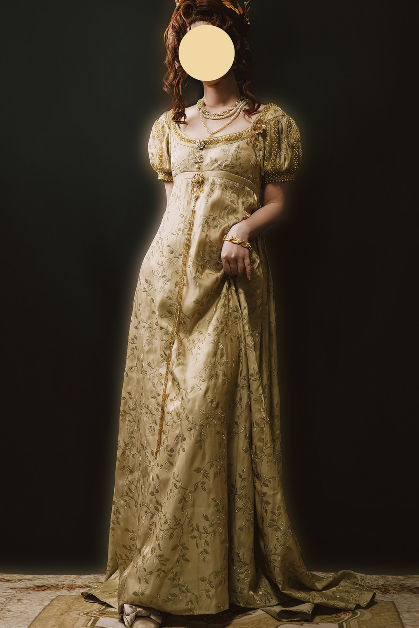 Twilight Elegant Lolita Dress + Shawl + Brooch + Bag