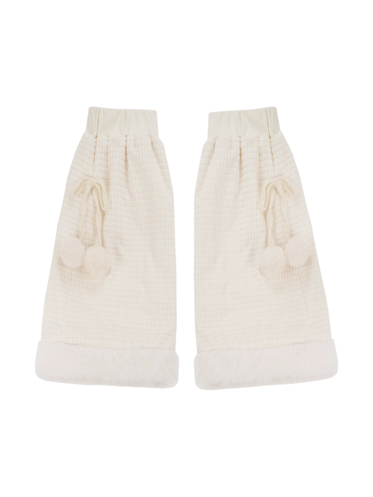 ピュア3Dドッグ耳ニットジャケットバルーンベストスカートスペシャルセット