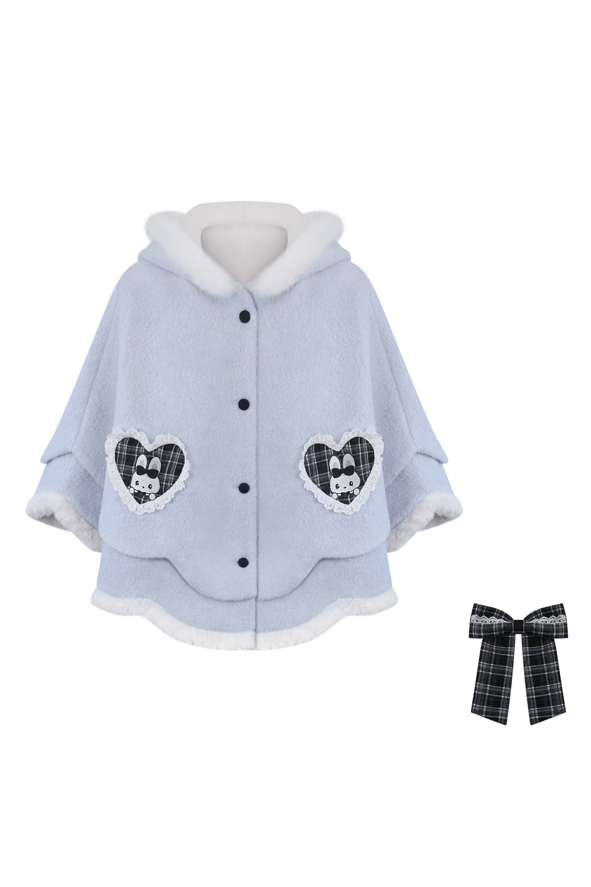 Abito Fantasia Scacchi + Cappa + Pantaloni Interni