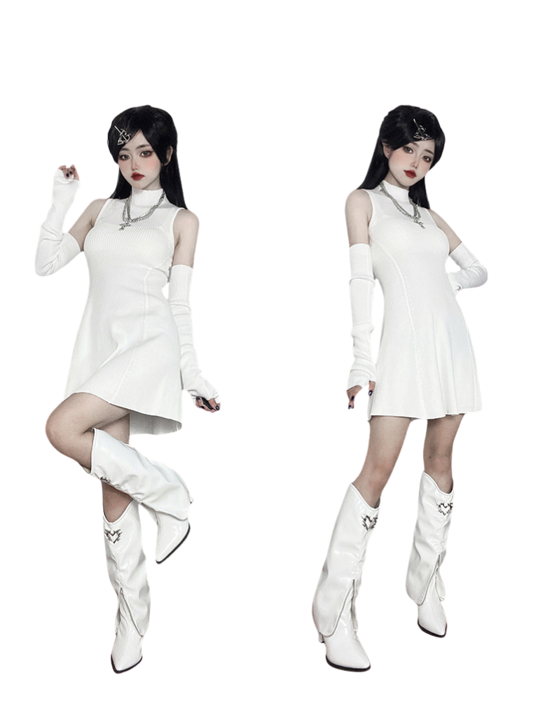 Retro Pointed Toe Stiletto Boots