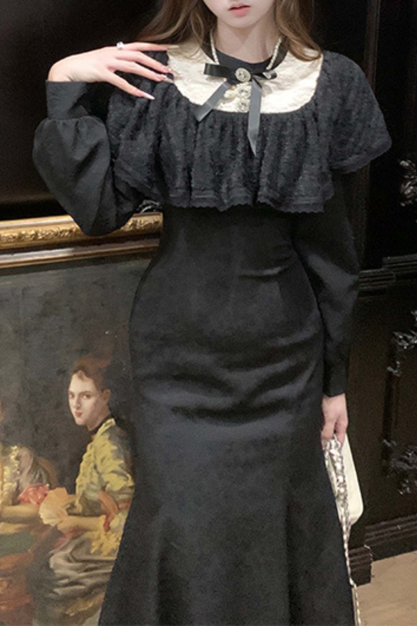 Lace French Mermaid Dress