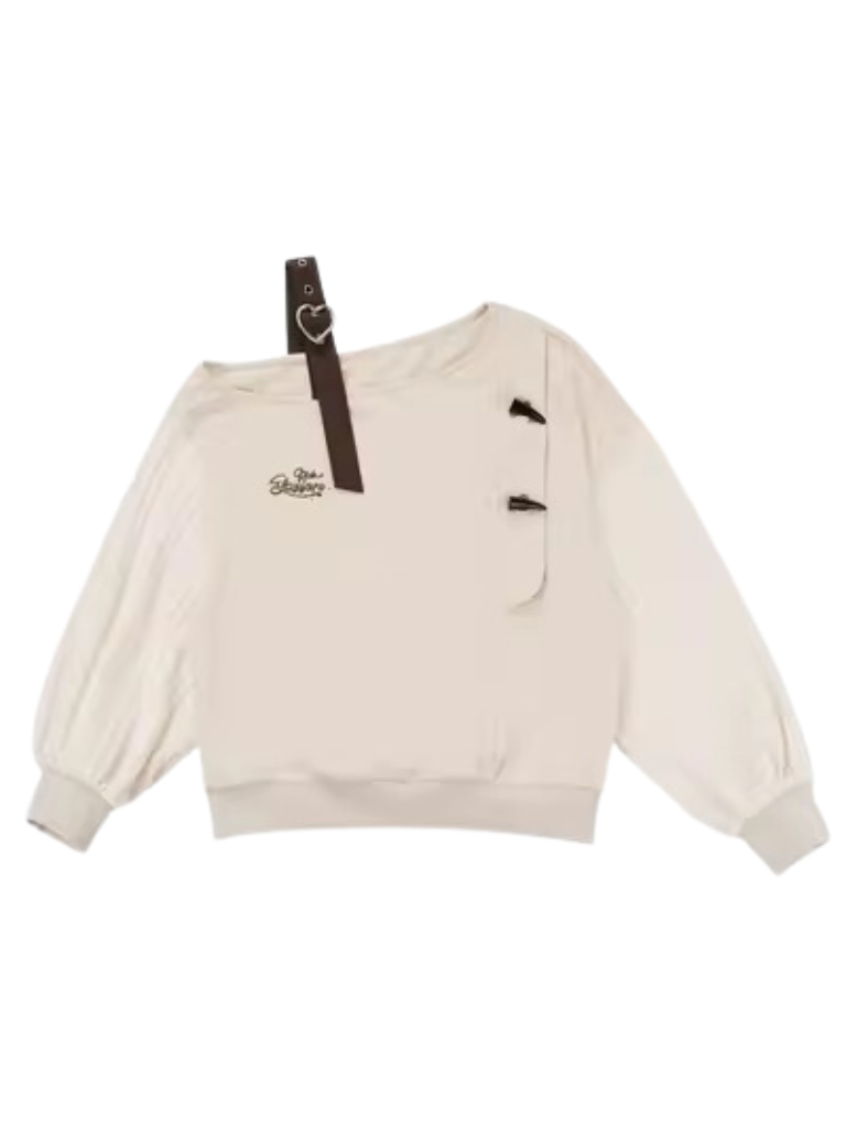 カレッジニットパッチワークチェックスウェットシャツスーツ